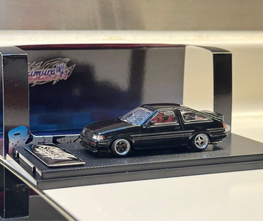 1/64 TRD 風 トヨタAE86 Levin 改 Work CR01