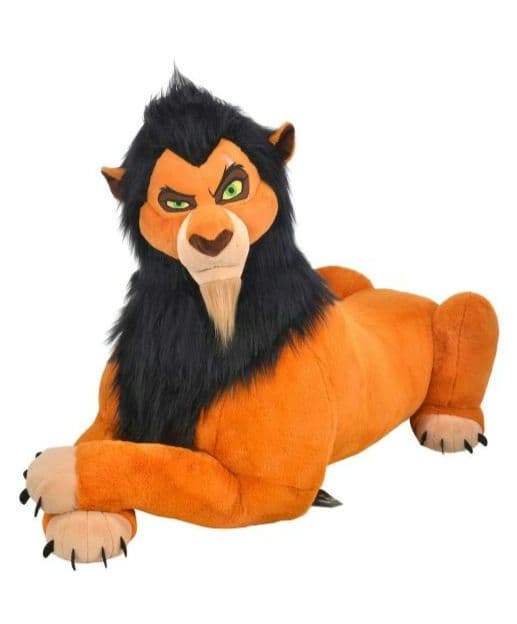 ディズニーストア ライオンキング ぬいぐるみ スカー 127cm スーパー