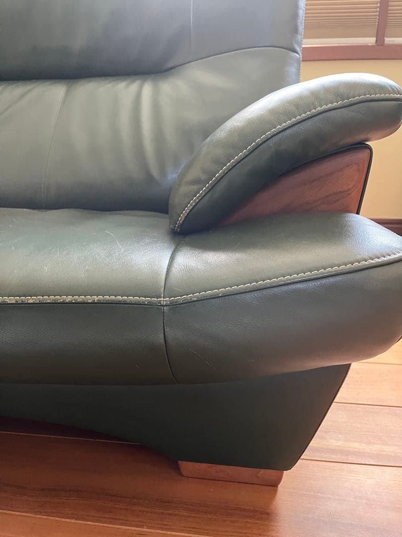 カリモクソファ　三人掛け　ブルックス