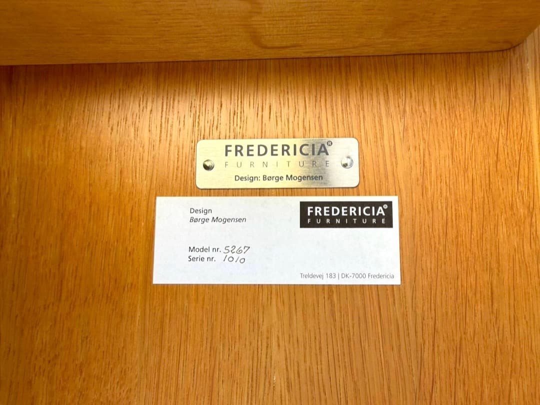○[美品] ボーエ・モーエンセン FREDERICIA コーヒーテーブル5267