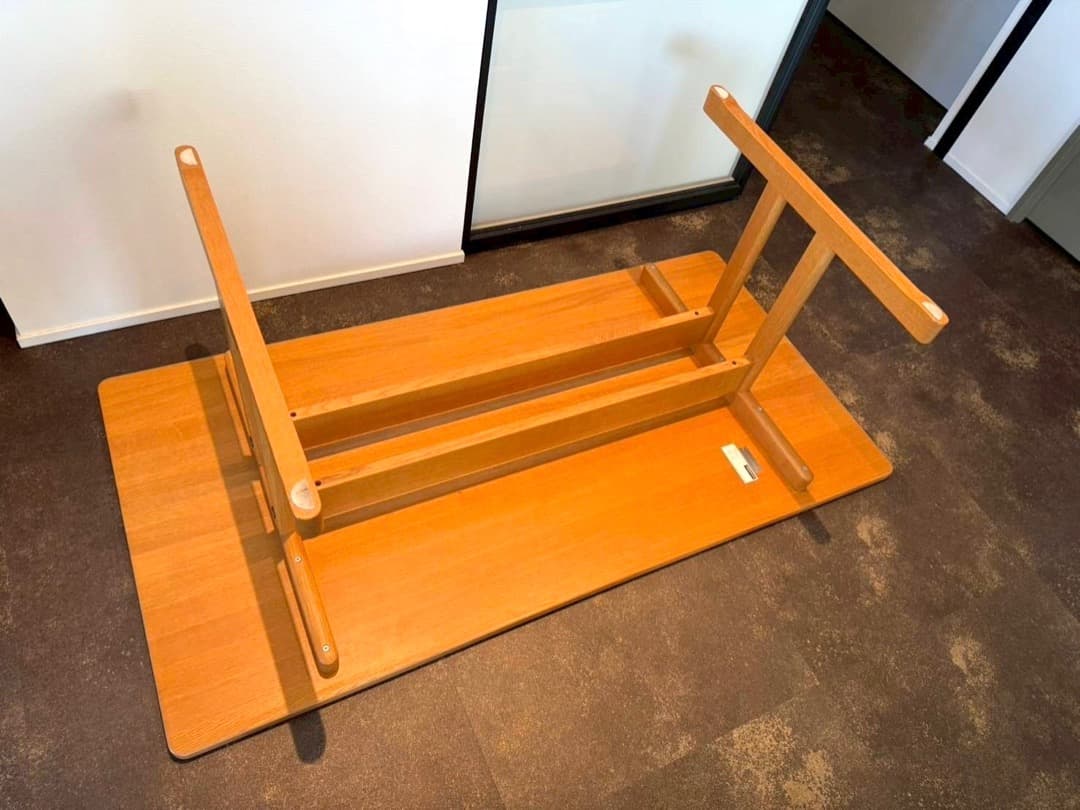 ○[美品] ボーエ・モーエンセン FREDERICIA コーヒーテーブル5267