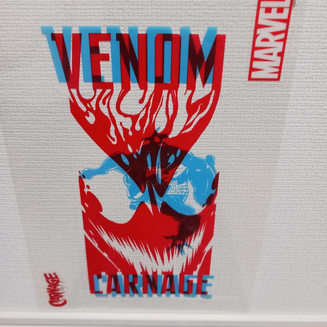 VENOM ヴェノム ビッグクリアステッカー セット MARVEL - メルカリ