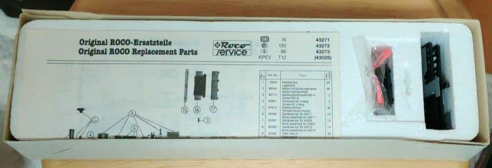 HOゲージ ドイツ タンク型 機関車型 ROCO 43271 DB BR74