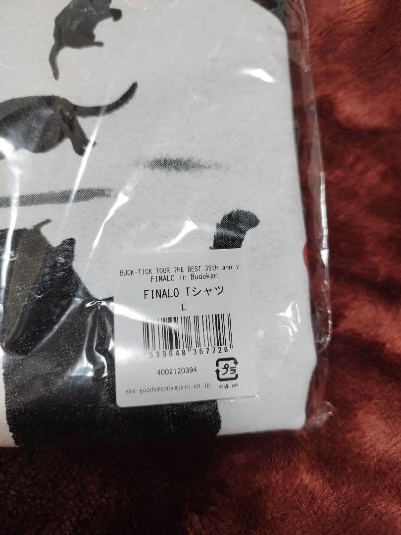 BUCK-TICK 猫Tシャツ 35th anniv. FINALO 武道館 - メルカリ