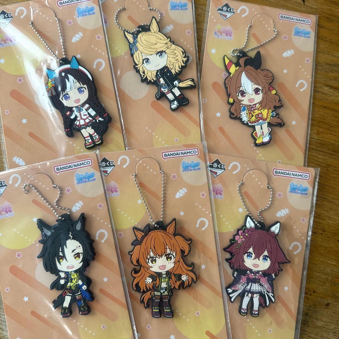ウマ娘 一番くじ ラバーチャーム6点セット - メルカリ