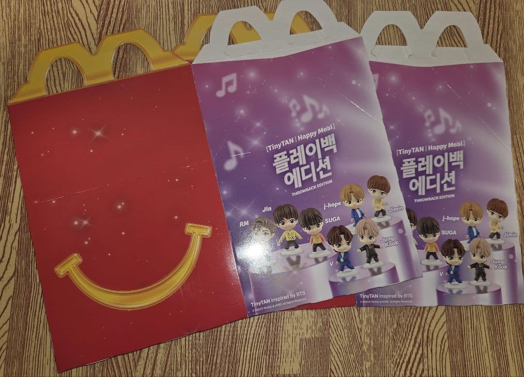 韓国マクドナルド BTSコラボ完全コンプリートフィギュア14個+おまけ付き