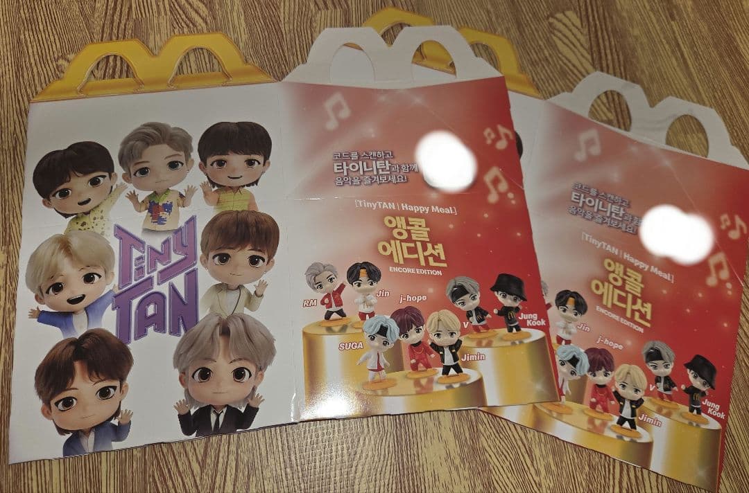 韓国マクドナルド BTSコラボ完全コンプリートフィギュア14個+おまけ付き