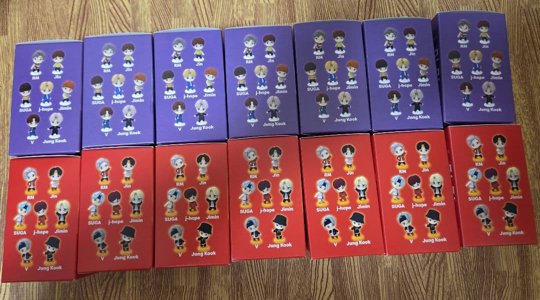 韓国マクドナルド BTSコラボ完全コンプリートフィギュア14個+おまけ付き
