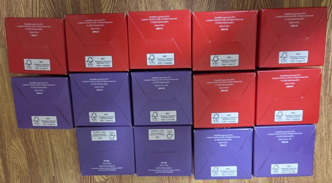 韓国マクドナルド BTSコラボ完全コンプリートフィギュア14個+おまけ付き