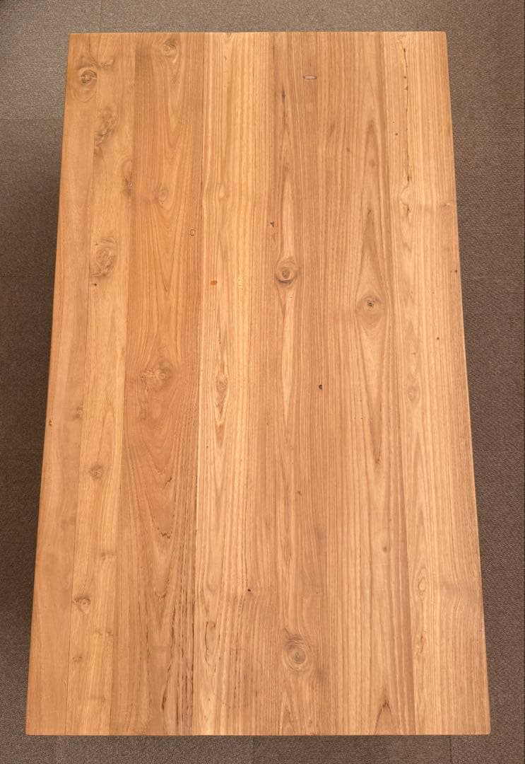 リビングテーブル　ローテーブル　オールドチーク　120x70x40H