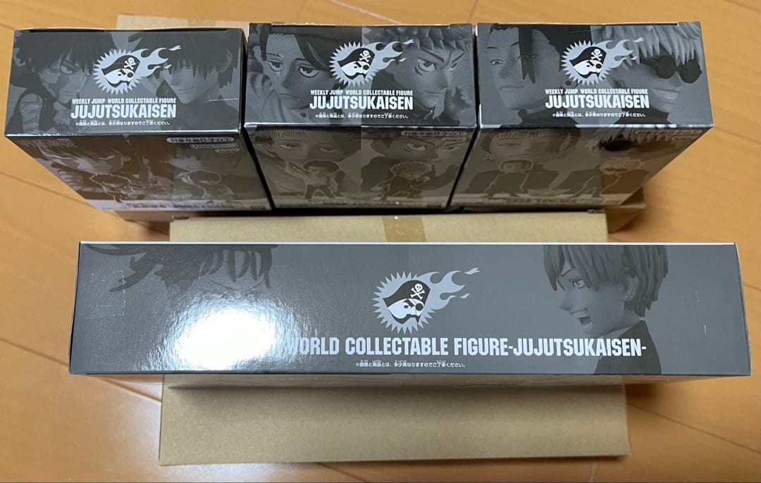 新品未開封　週刊少年ジャンプワールドコレクタブルフィギュア呪術廻戦　4セット8体