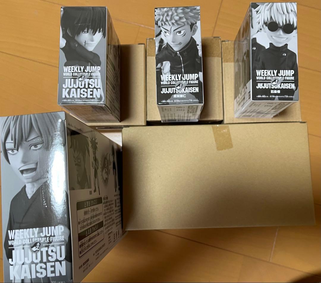 新品未開封　週刊少年ジャンプワールドコレクタブルフィギュア呪術廻戦　4セット8体