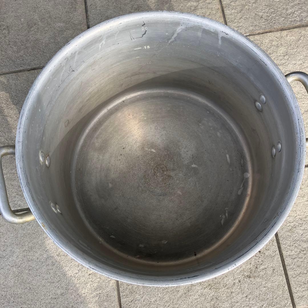 アルミ製 20L 両手鍋
