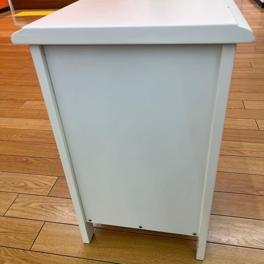 Francfranc エルガ ナイトテーブル ホワイト