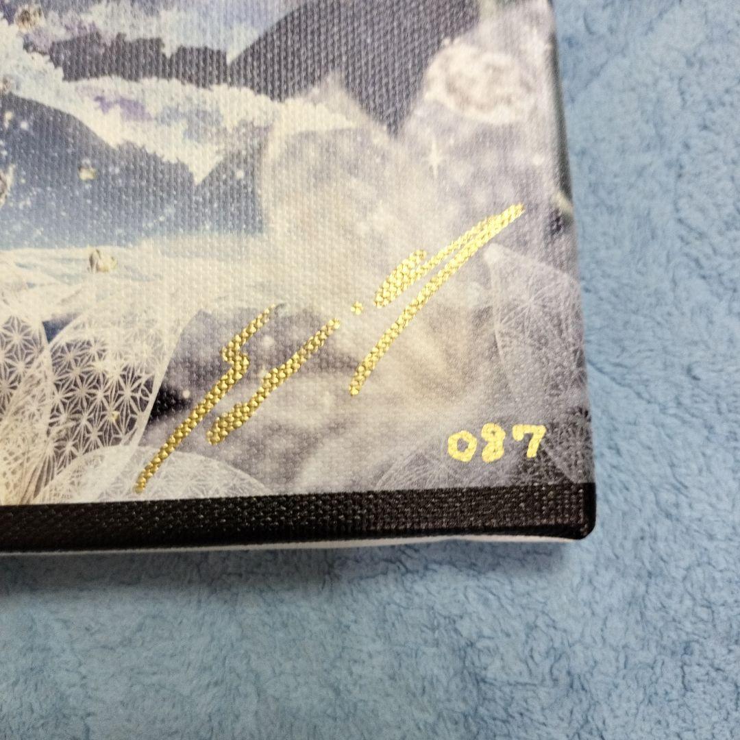 C107 てぃんくる 直筆サイン入り キャンバスアート てぃんかーべる