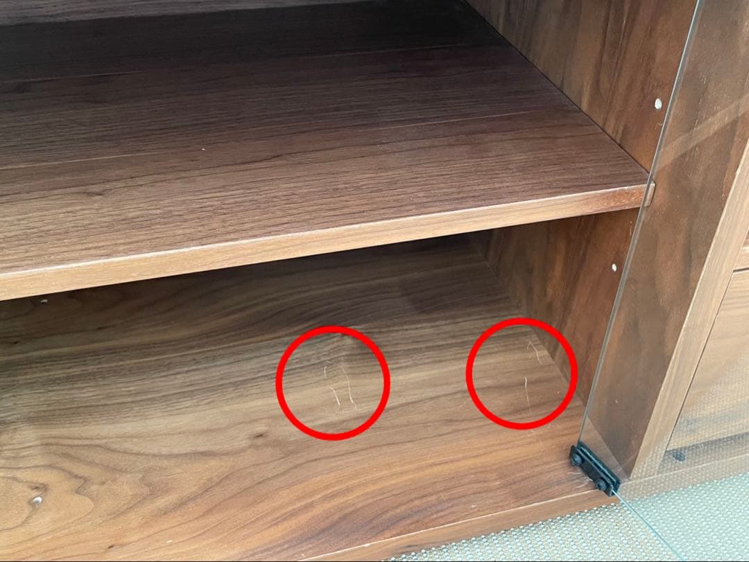 無印良品 TVボード ウォールナット突板 幅160㎝