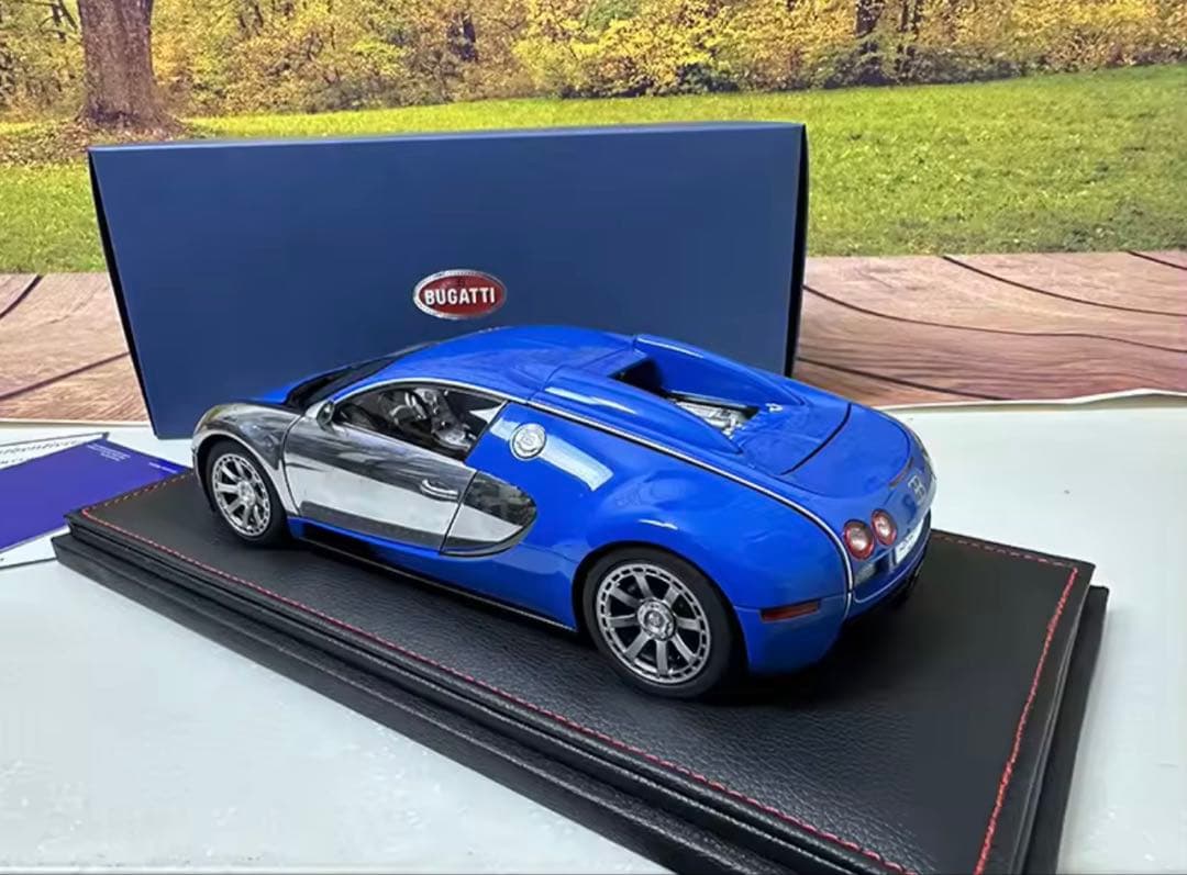 Bugatti Veyron 1/18スケルモデルミニカー