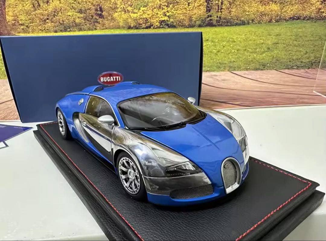 Bugatti Veyron 1/18スケルモデルミニカー