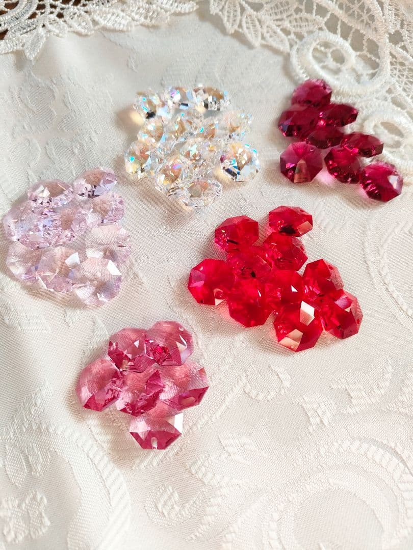 スワロフスキー✨️サンキャッチャー✨️ボルドーボール40mm