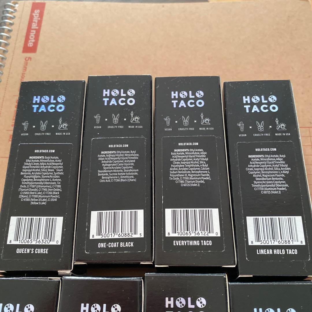 HALO TACO マニキュアone coat black 等