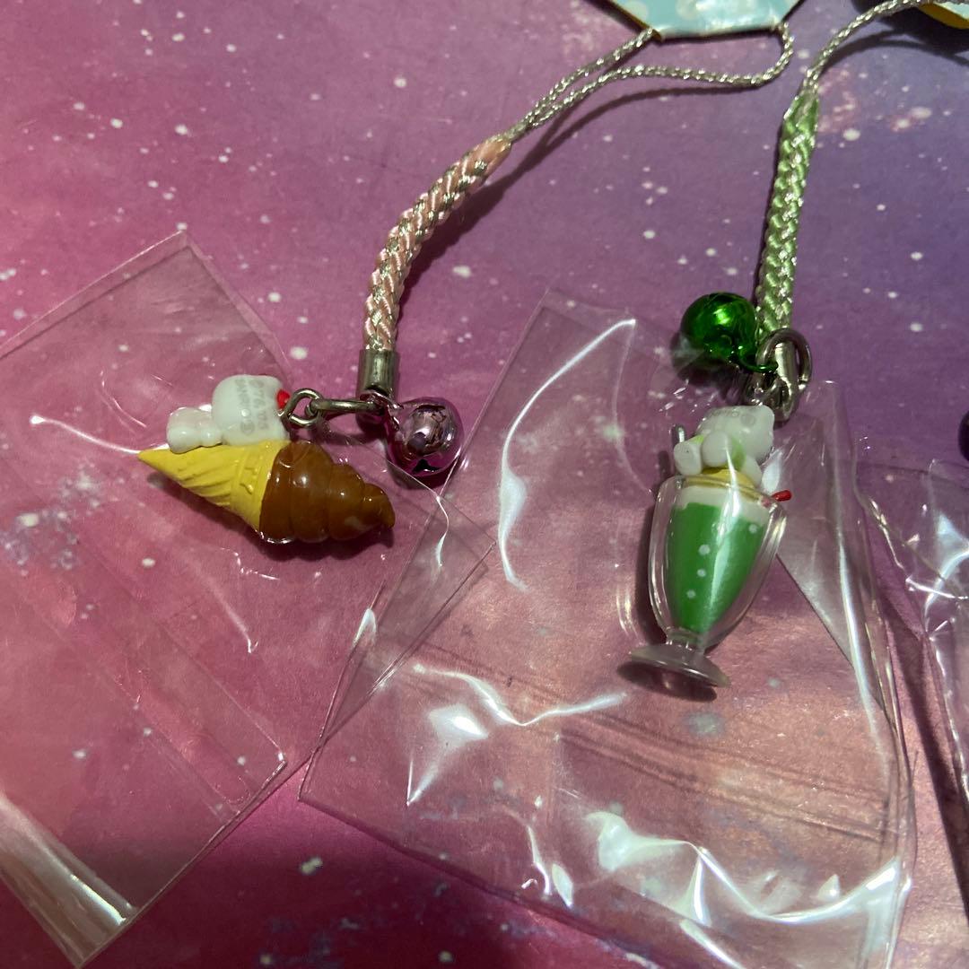 【最終値下げ】ハローキティ♡レトロ　根付け4種セット