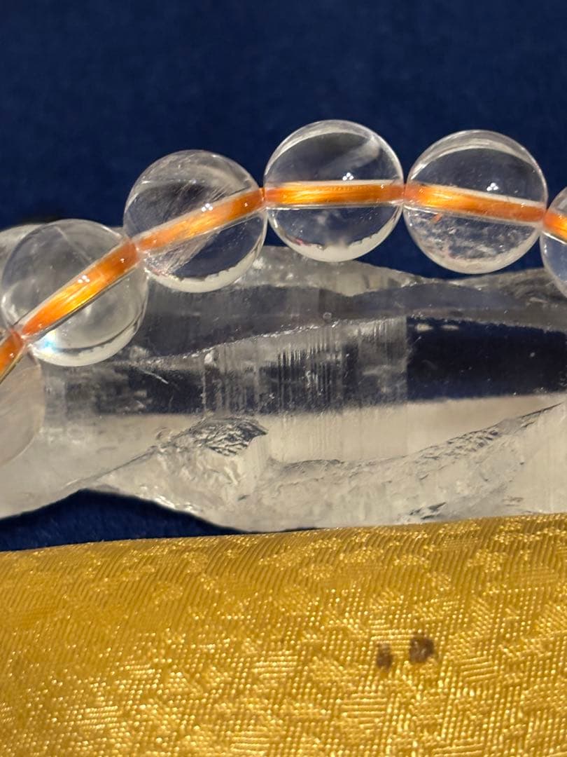 天珠の王様】龍眼天珠ブレスレット 10mm水晶【広島・河内神社 御神水