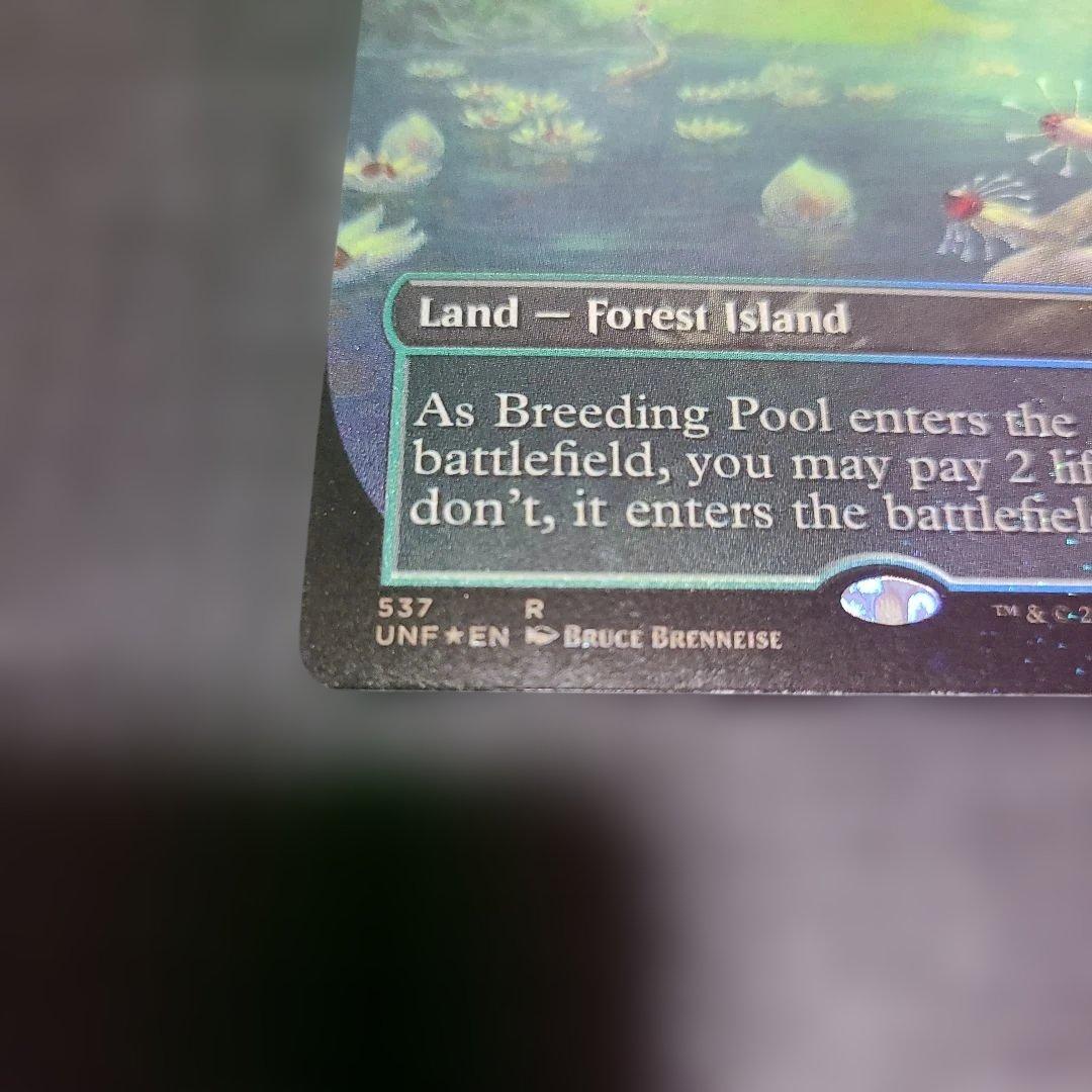 繁殖池/Breeding Pool UNF 英語　ボーダレスギャラクシーfoil