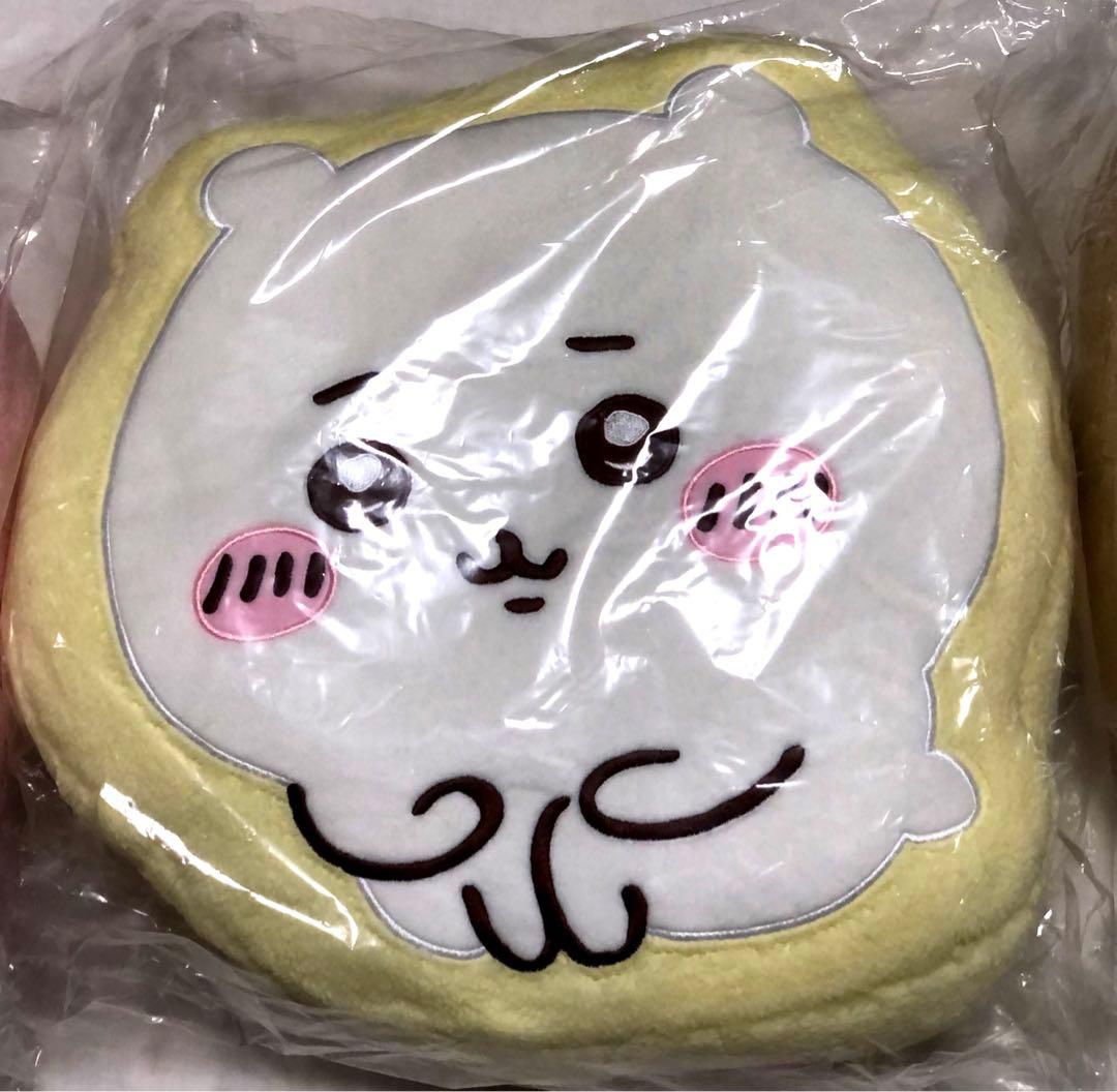 ちいかわ】もこもこダイカットクッション ちいかわ ハチワレ うさぎ 3