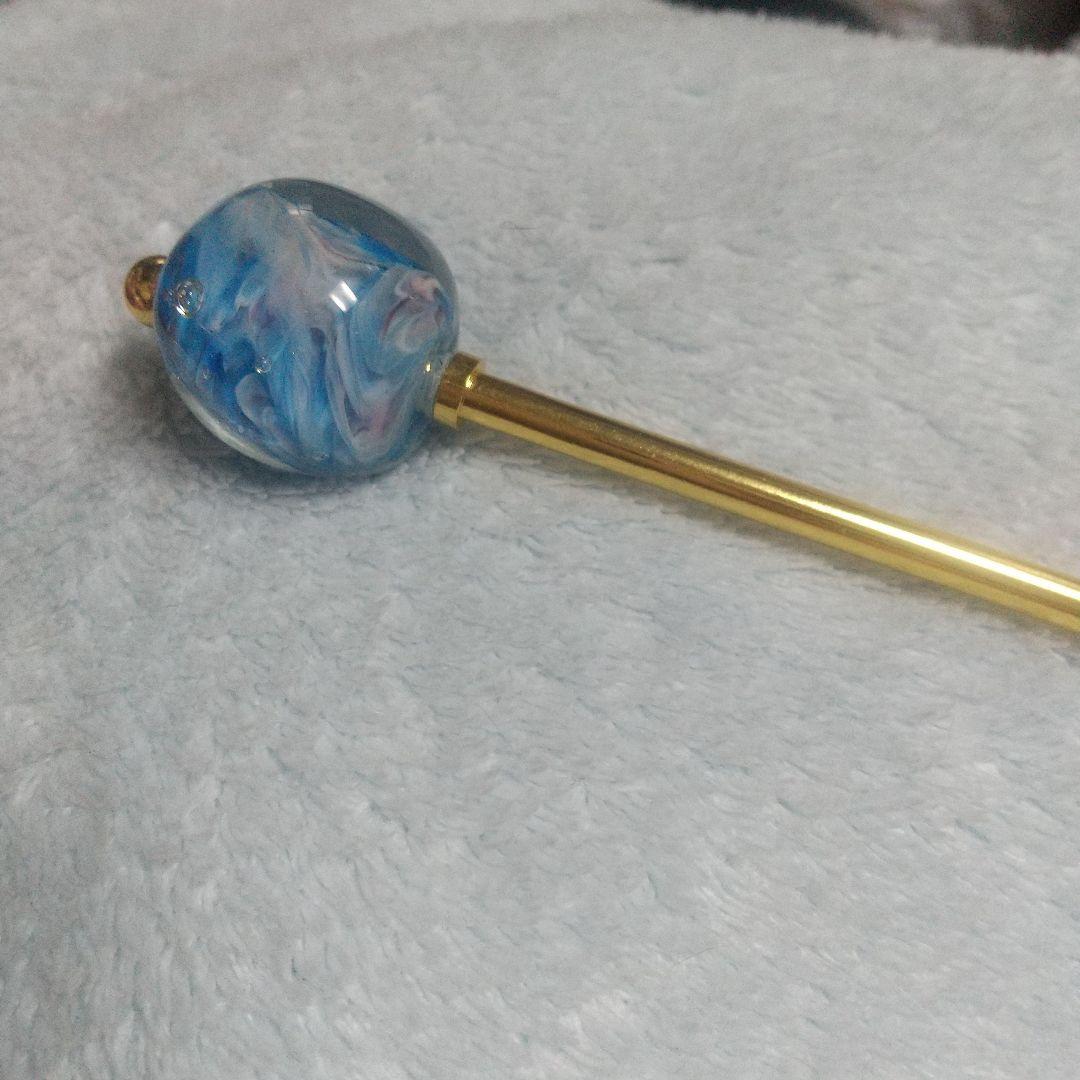 オリジナル・トンボ玉 かんざし25