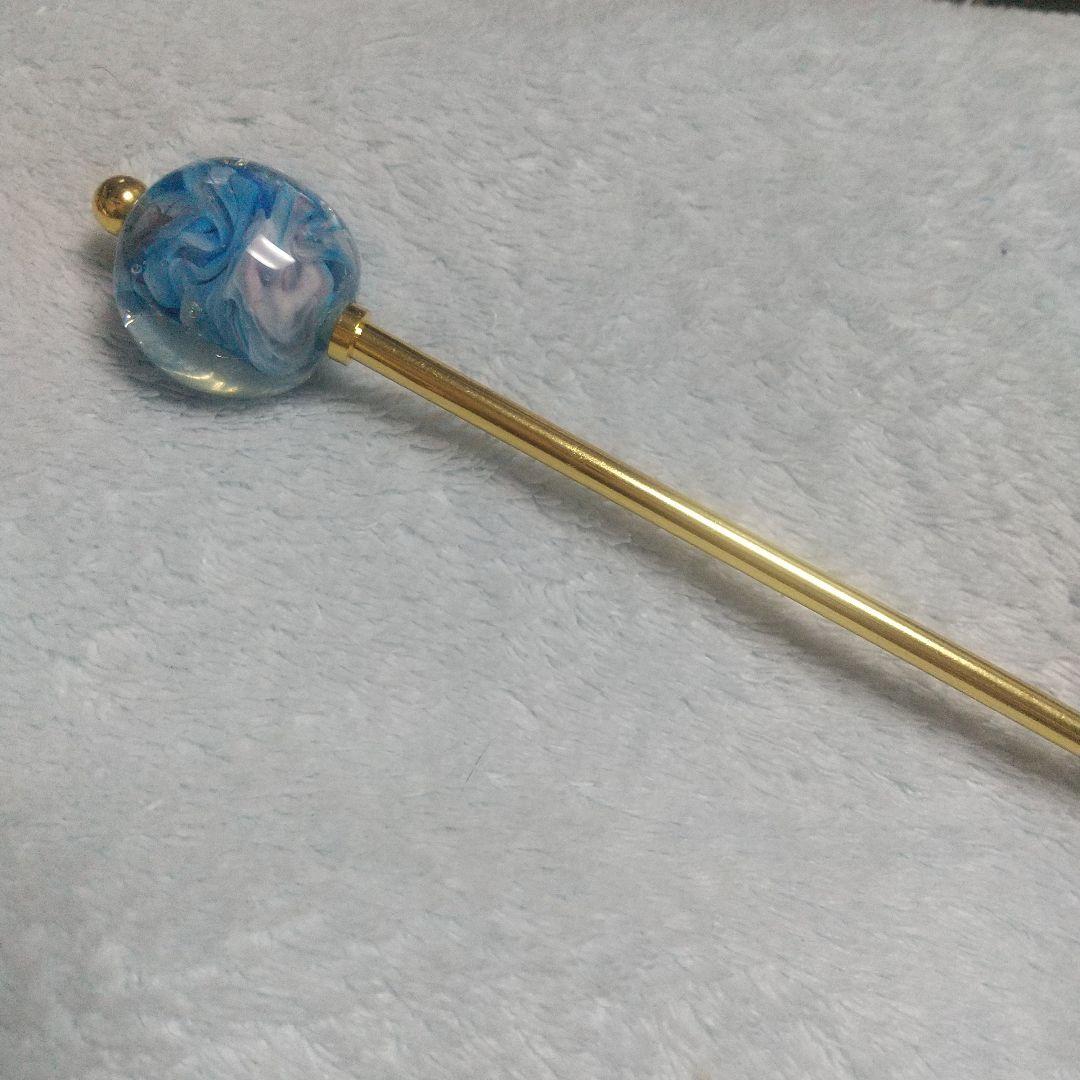 オリジナル・トンボ玉 かんざし25