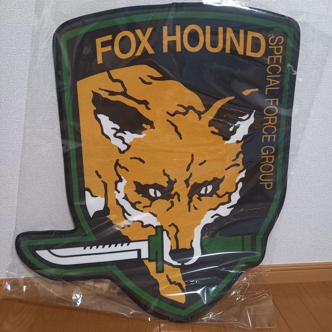 METAL GEAR SOLID メタルギア フロアマット 部隊章 FOX 部屋 - メルカリ