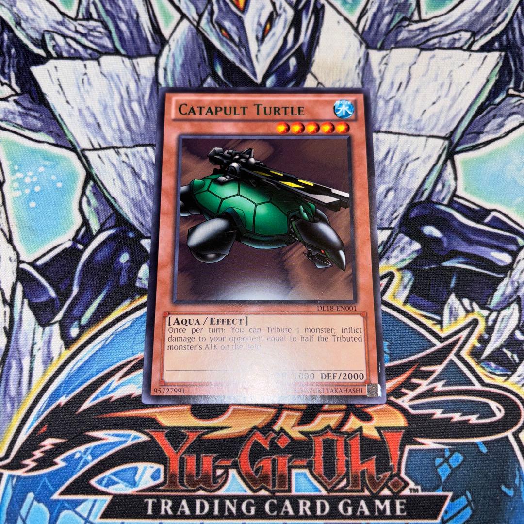 北米版 カタパルト・タートル DL18 ブルーレア 遊戯王 海外 英語 米
