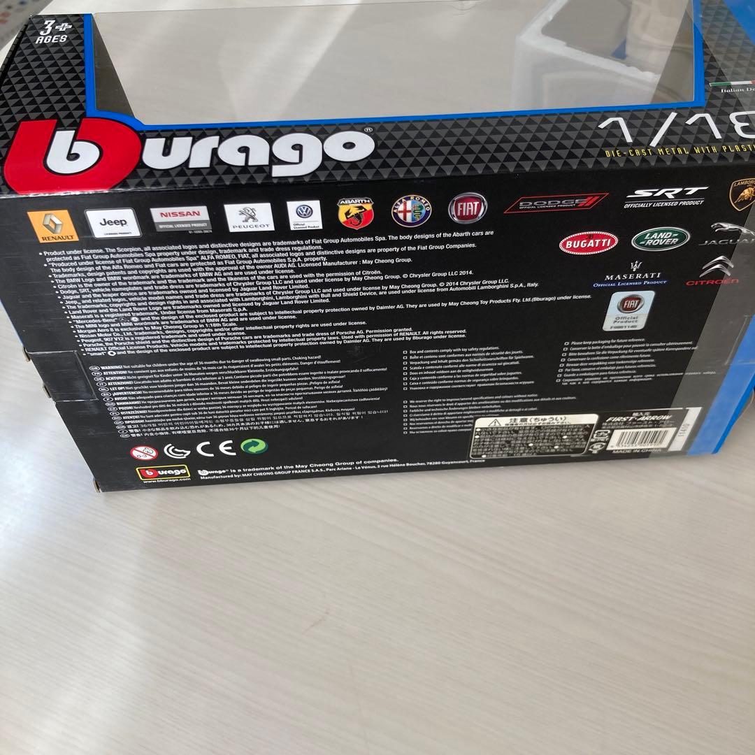 Bburago FIAT 500 タクシー 1/18 - メルカリ