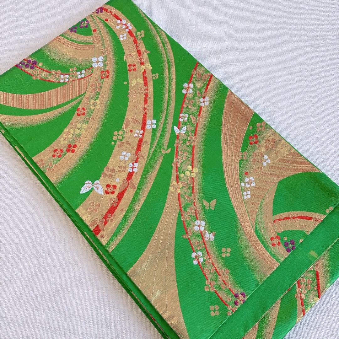 【お買い得セット】七五三　7歳女の子　赤　鼓　袋帯　51640