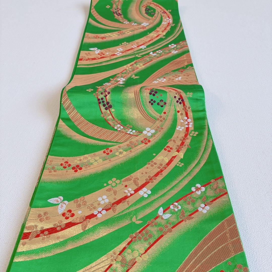 【お買い得セット】七五三　7歳女の子　赤　鼓　袋帯　51640