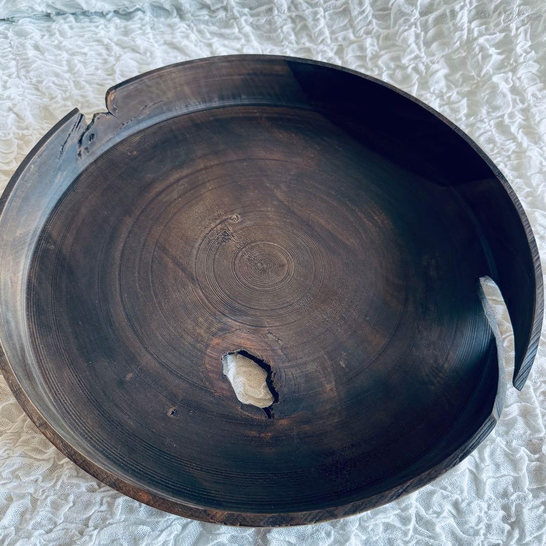 【未使用】運天達也　盆　特大38センチ