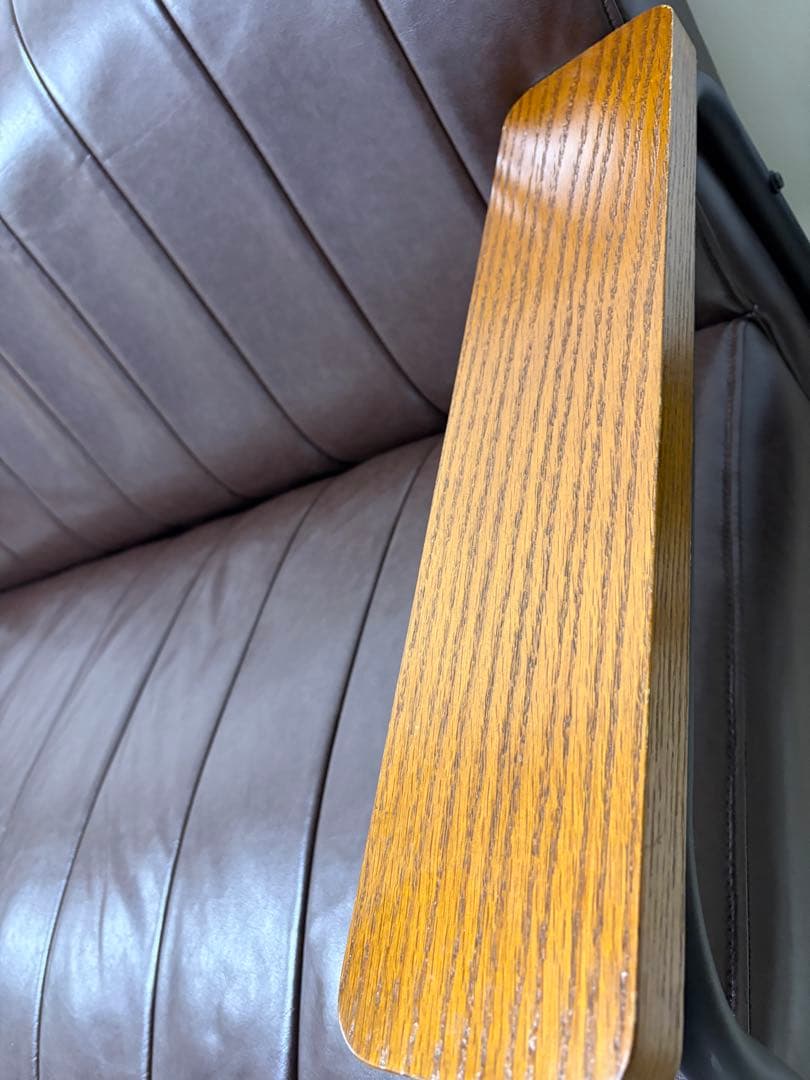 ニトリ　113411 2人掛けソファ 合皮タイプ