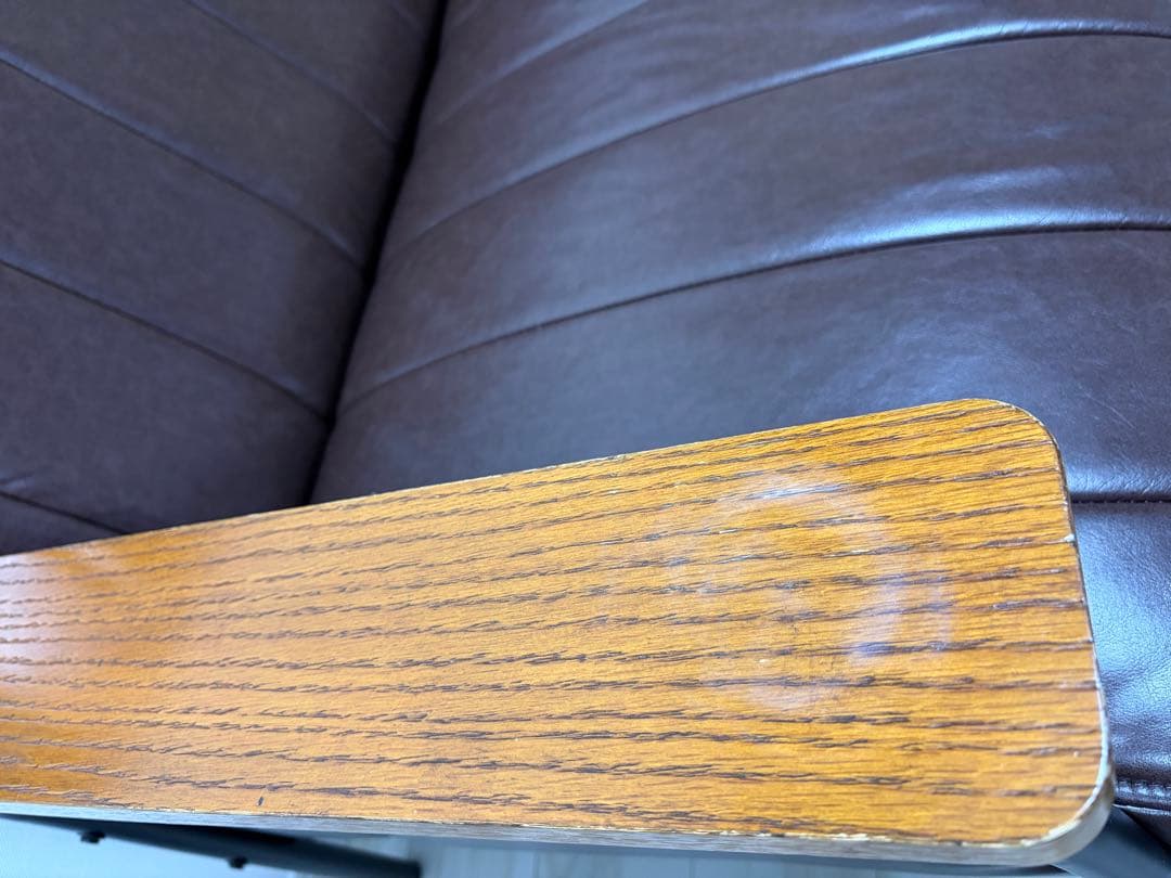 ニトリ　113411 2人掛けソファ 合皮タイプ