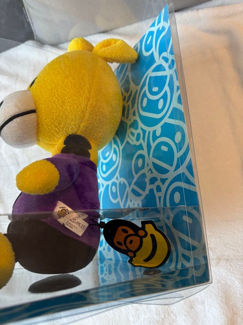 値下げ APE BABY MILO STORE ぬいぐるみセット箱付 - メルカリ