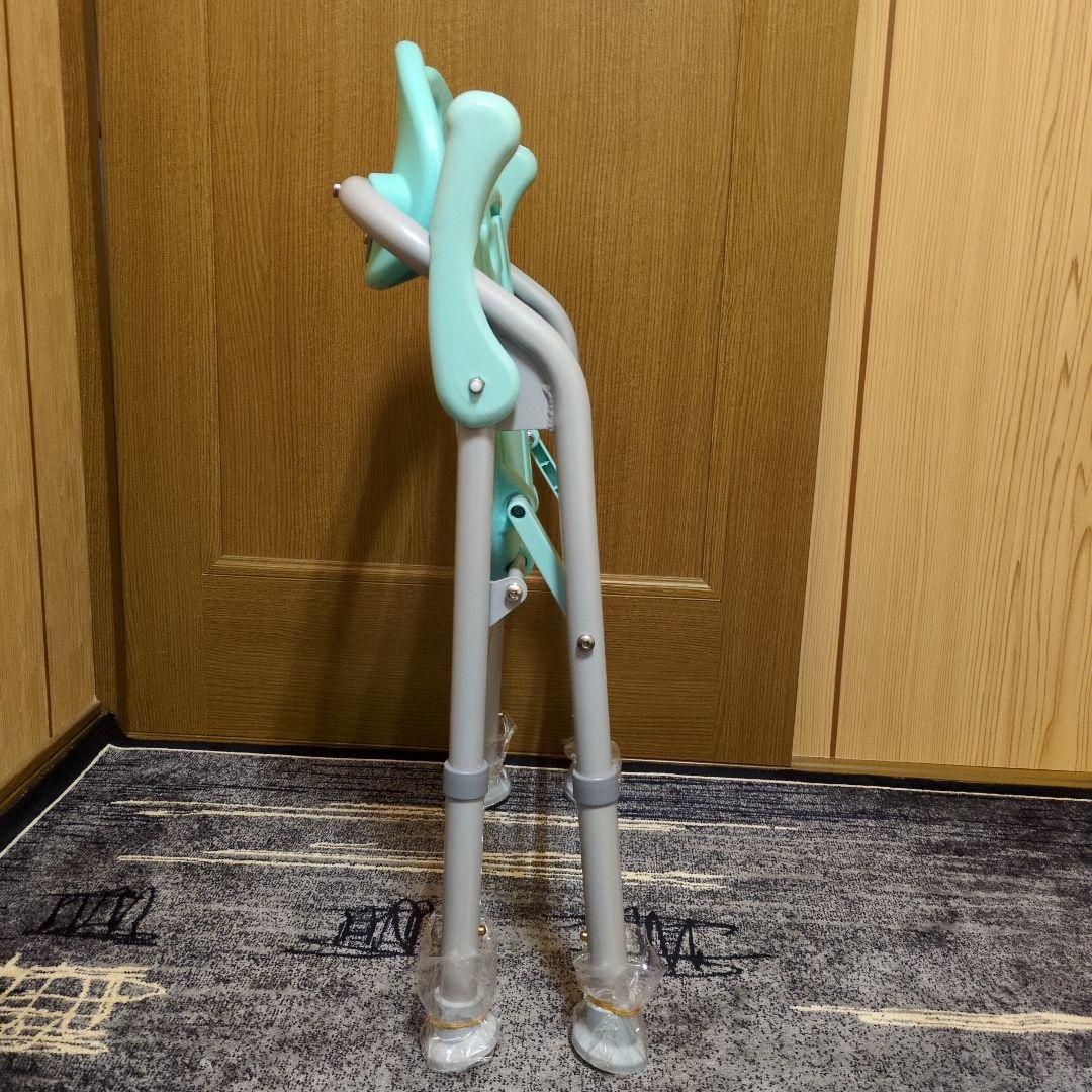 美品✨介護用シャワーチェア水色