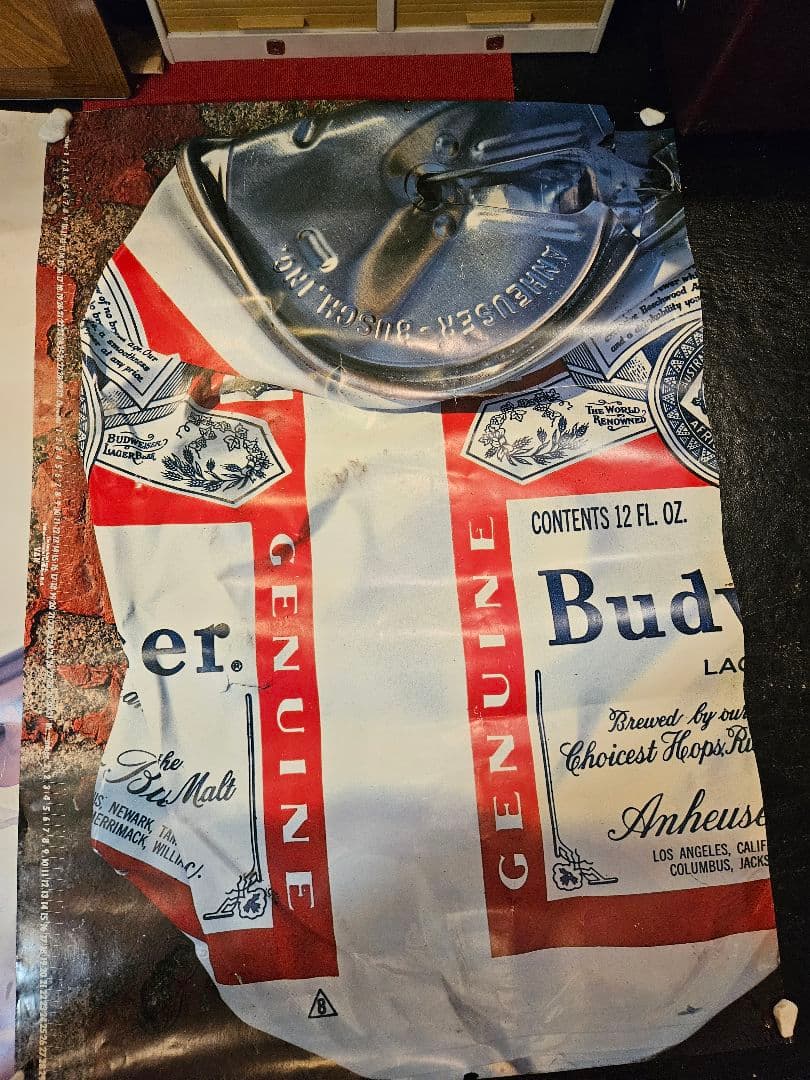 アグネス・ラム ポスター 当時物 グラビア アイドル バドワイザー 昭和