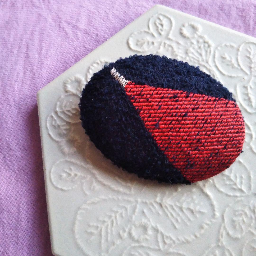 専用 ⑩120ミナペルホネン ハンドメイド ブローチアクセサリー