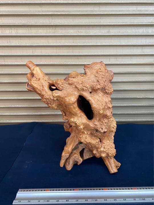 ② 木　置物　オブジェ　床の間　いけばな　天然木