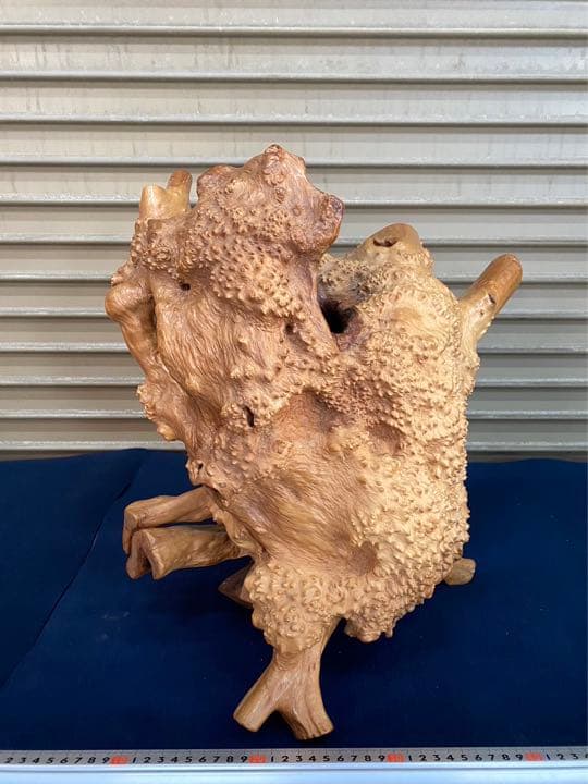 ② 木　置物　オブジェ　床の間　いけばな　天然木