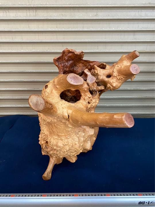 ② 木　置物　オブジェ　床の間　いけばな　天然木