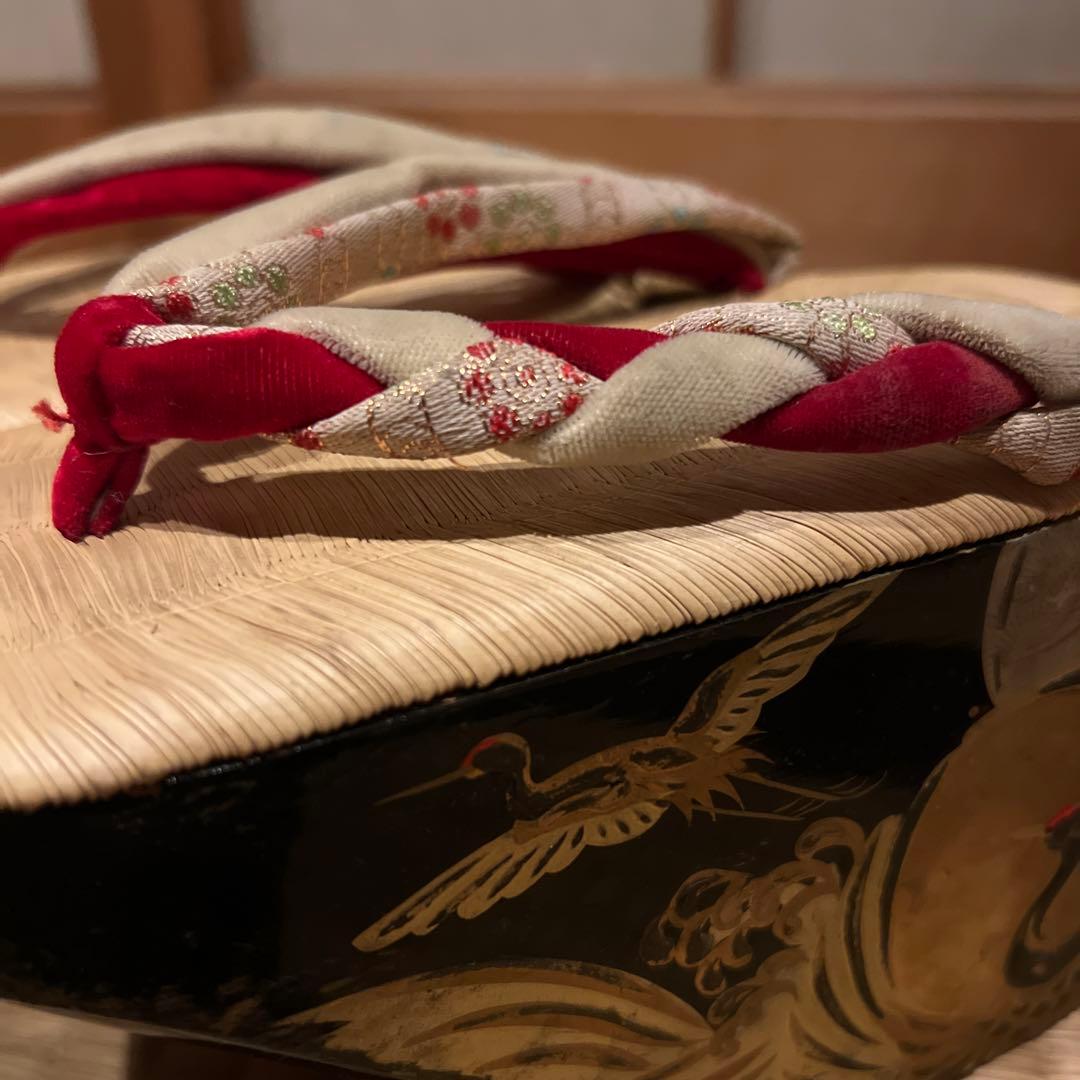 ぽっくり　七五三　アンティーク