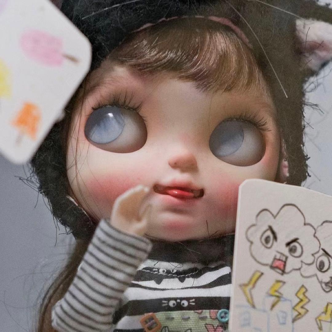 カスタムブライス カスタムドール 作家様 かわいい 悪戯っ子 ベロちゃん ぺ