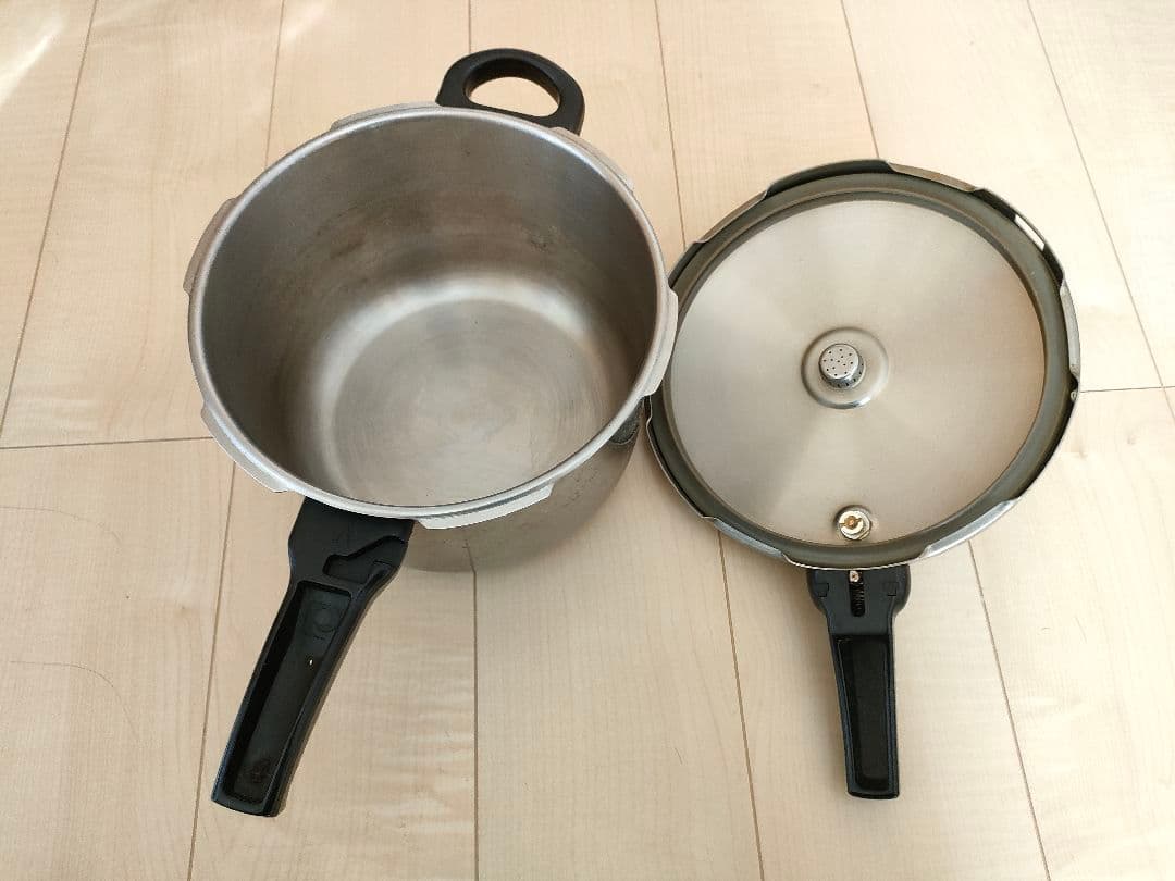 5.5L 大容量ハイパワー 3層底圧力鍋 SHEF STARS