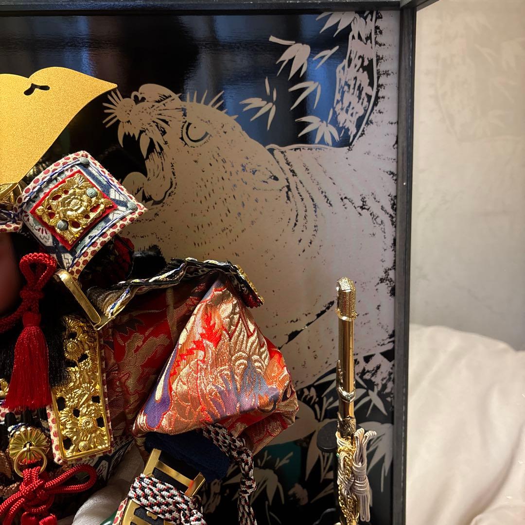 五月人形 武者人形 ケース付き