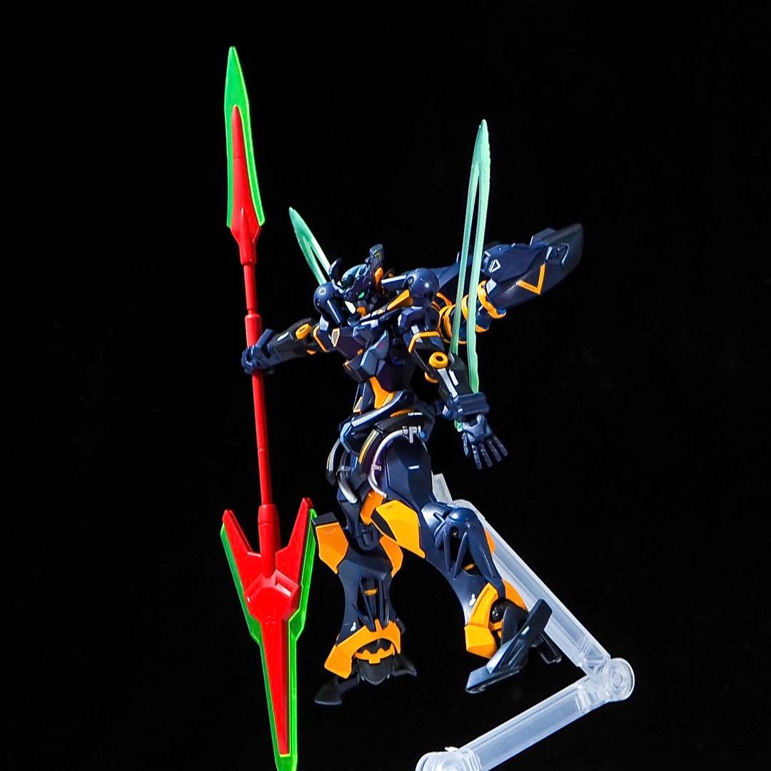HG ジークアクス 全塗装 完成品 ガンプラ 塗り分け エヴァ 2 - メルカリ